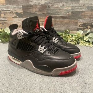 Jordan 4 Retro "Bred Reimagined" Sneakers Size 6Y
